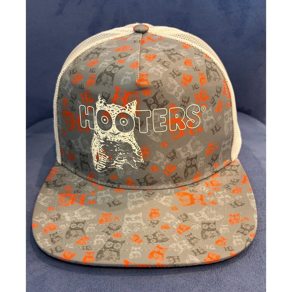 HOOTERS Design Logo Owl Mesh Baseball Trucker Cap Hat